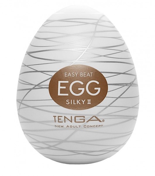 Мастурбатор-яйцо EGG Silky II - Tenga - в Красноярске купить с доставкой