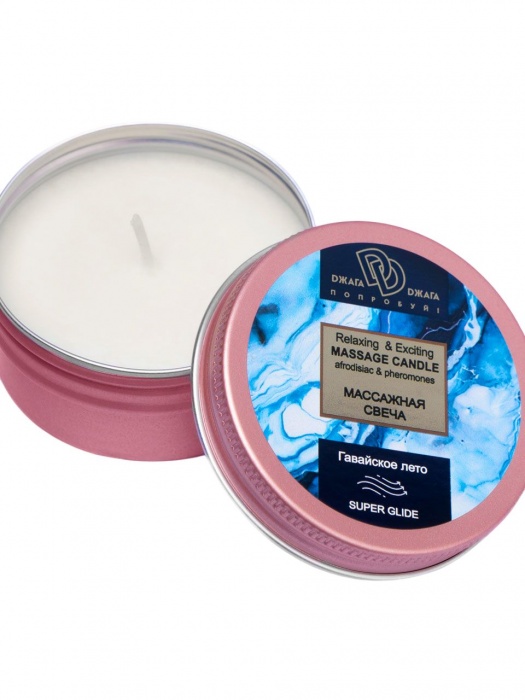 Массажная свеча  Гавайское лето - БиоМед - купить с доставкой в Красноярске