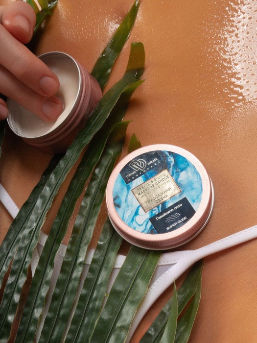 Массажная свеча  Гавайское лето - БиоМед - купить с доставкой в Красноярске