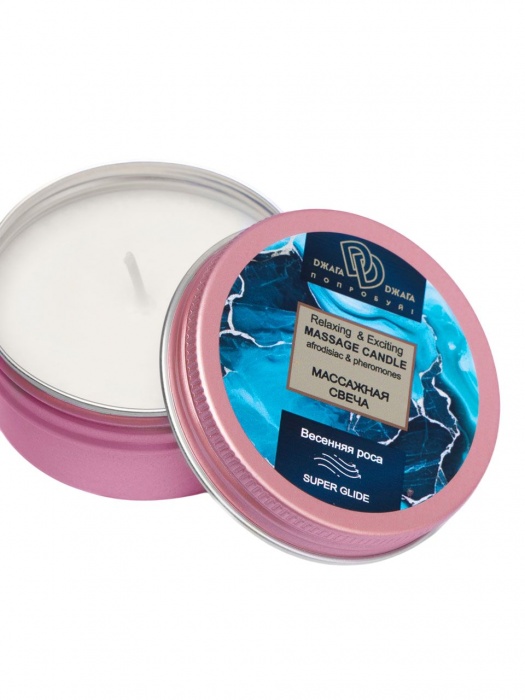 Массажная свеча  Весенняя роса - БиоМед - купить с доставкой в Красноярске