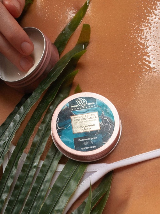 Массажная свеча  Весенняя роса - БиоМед - купить с доставкой в Красноярске