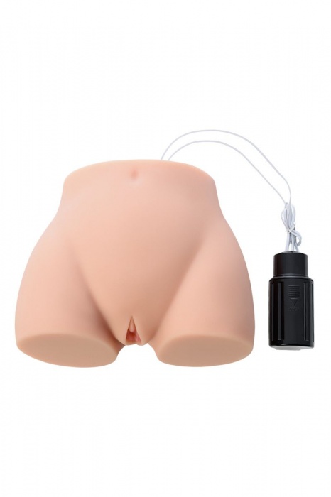 Мастурбатор-полуторс Cherry с вибрацией и двумя любовными тоннелями - KOKOS - в Красноярске купить с доставкой