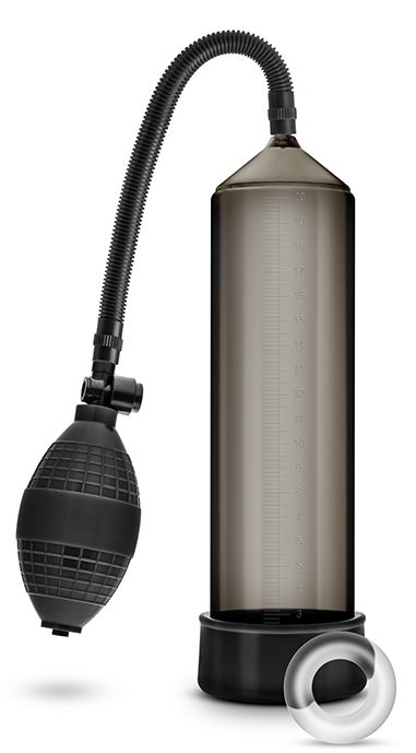 Черная вакуумная помпа VX101 Male Enhancement Pump - Blush Novelties - в Красноярске купить с доставкой