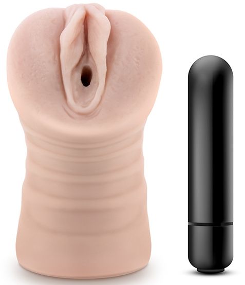 Телесный мастурбатор-вагина Rain - Blush Novelties - в Красноярске купить с доставкой