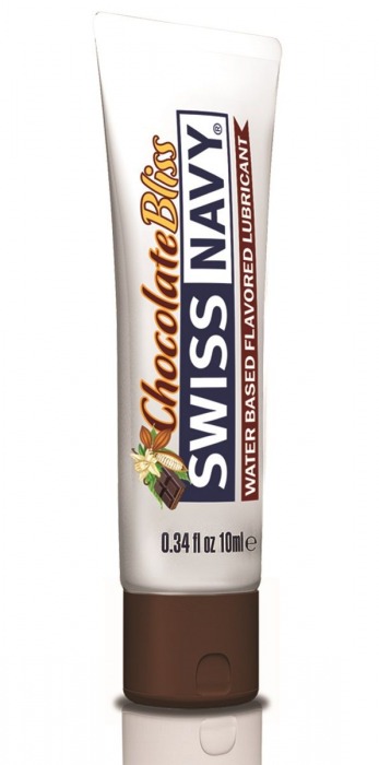 Лубрикант с ароматом шоколада Swiss Navy Chocolate Bliss Lube - 10 мл. - Swiss navy - купить с доставкой в Красноярске