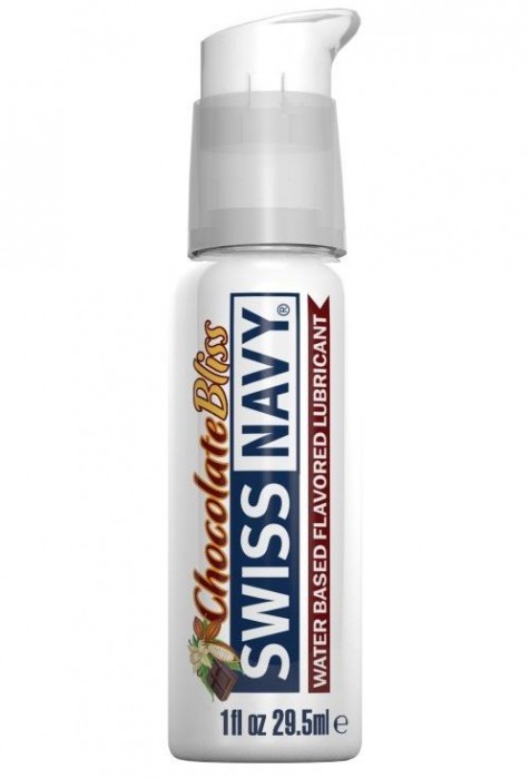 Лубрикант с ароматом шоколада Swiss Navy Chocolate Bliss Lube - 29,5 мл. - Swiss navy - купить с доставкой в Красноярске