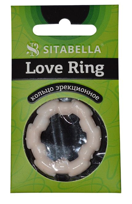 Фигурное эрекционное кольцо из киберкожи - Sitabella - в Красноярске купить с доставкой