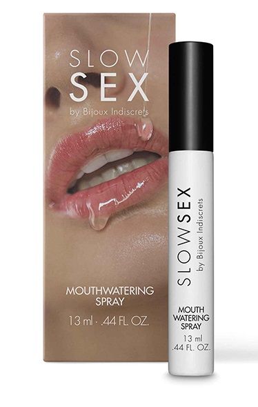 Спрей для усиления слюноотделения Slow Sex Mouthwatering Spray - 13 мл. - Bijoux Indiscrets - купить с доставкой в Красноярске