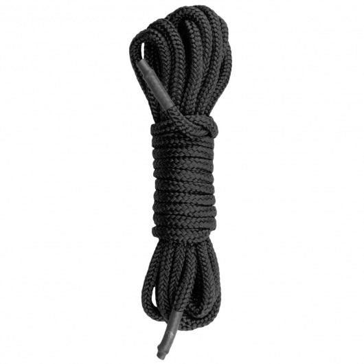 Черная веревка для бондажа Easytoys Bondage Rope - 5 м. - Easy toys - купить с доставкой в Красноярске