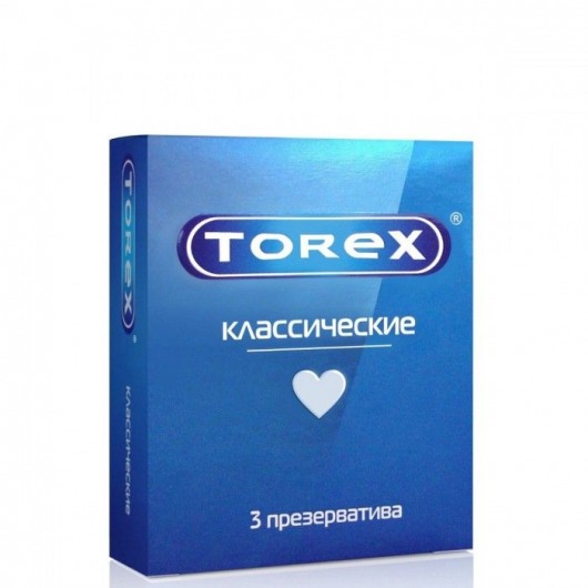 Гладкие презервативы Torex  Классические  - 3 шт. - Torex - купить с доставкой в Красноярске