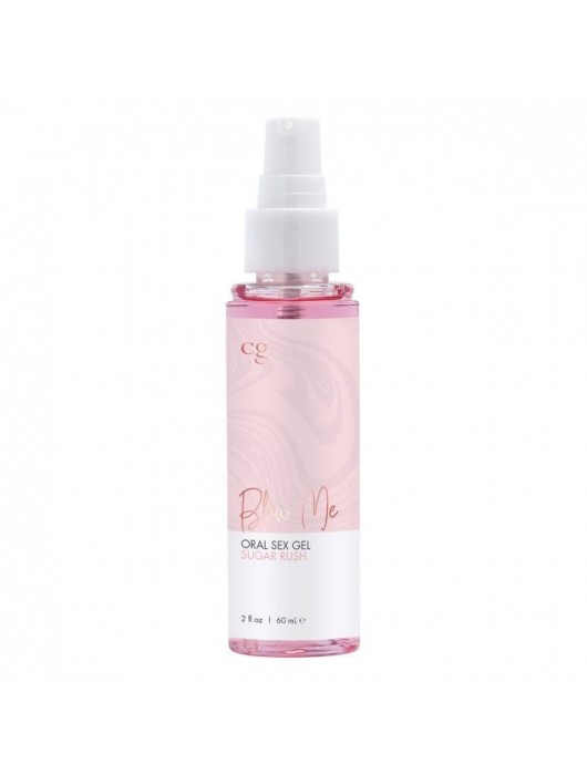 Гель для орального секса Sugar Rush с ароматом сладкой ваты - 60 мл. - CG - купить с доставкой в Красноярске