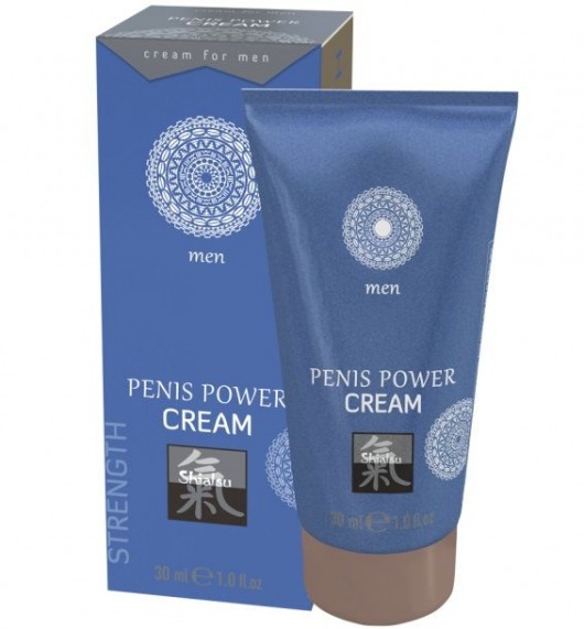 Возбуждающий крем для мужчин Penis Power Cream - 30 мл. - Shiatsu - купить с доставкой в Красноярске