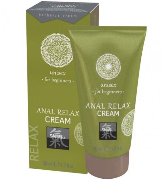 Анальный крем Anal Relax Cream - 50 мл. - Shiatsu - купить с доставкой в Красноярске