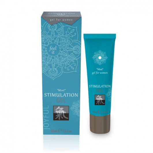 Возбуждающий интимный гель STIMULATION GEL Mint - 30 мл. - Shiatsu - купить с доставкой в Красноярске