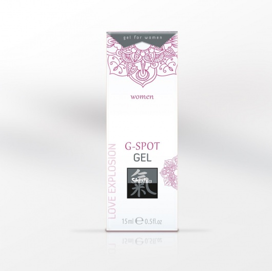 Возбуждающий интимный гель G-SPOT GEL - 15 мл. - Shiatsu - купить с доставкой в Красноярске