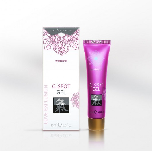 Возбуждающий интимный гель G-SPOT GEL - 15 мл. - Shiatsu - купить с доставкой в Красноярске