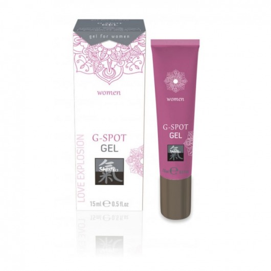 Возбуждающий интимный гель G-SPOT GEL - 15 мл. - Shiatsu - купить с доставкой в Красноярске