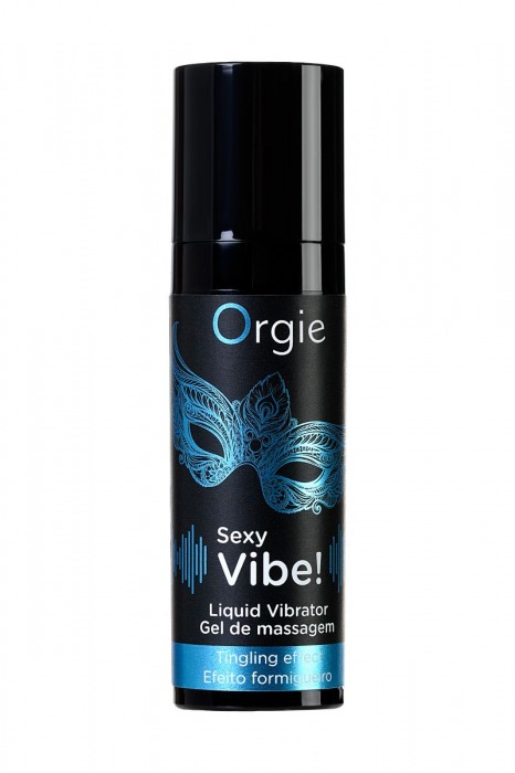 Гель для массажа ORGIE Sexy Vibe Liquid Vibrator с эффектом вибрации - 15 мл. - ORGIE - купить с доставкой в Красноярске