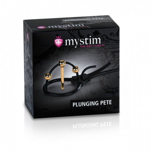 Утяжка под головку для электростимулятора Plunging Pete - MyStim - купить с доставкой в Красноярске