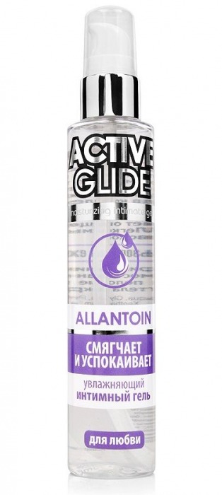 Увлажняющий интимный гель Active Glide Allantoin - 100 гр. - Биоритм - купить с доставкой в Красноярске