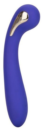 Фиолетовый вибромассажер с электростимуляцией Intimate Estim Petite G Wand - 19 см. - California Exotic Novelties - купить с доставкой в Красноярске