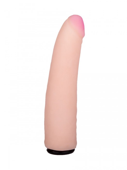 Пояс-трусики с насадкой Glamour - 17 см. - LOVETOY (А-Полимер) - купить с доставкой в Красноярске