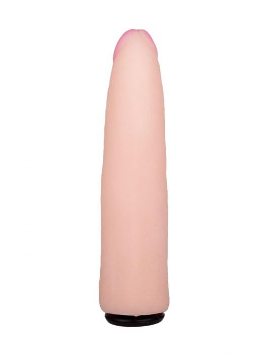 Пояс-трусики с насадкой Glamour - 17 см. - LOVETOY (А-Полимер) - купить с доставкой в Красноярске