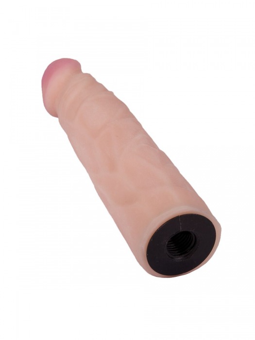 Пояс-трусики с насадкой Soft-Prince - 18,5 см. - LOVETOY (А-Полимер) - купить с доставкой в Красноярске