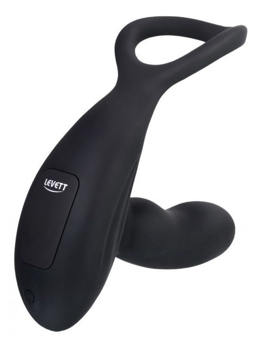 Черный стимулятор простаты Maud с вибрацией - Levett - в Красноярске купить с доставкой