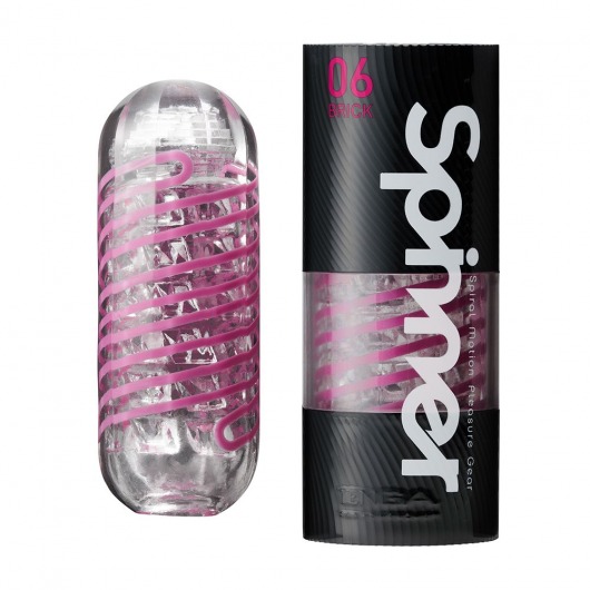 Мастурбатор SPINNER Brick - Tenga - в Красноярске купить с доставкой