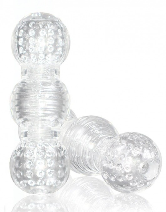 Прозрачный фигурный мастурбатор Master Stroker - Blush Novelties - в Красноярске купить с доставкой