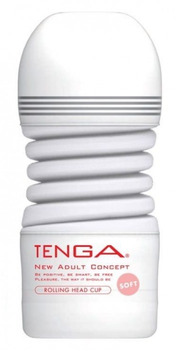 Мастурбатор TENGA Rolling Head Cup Soft - Tenga - в Красноярске купить с доставкой