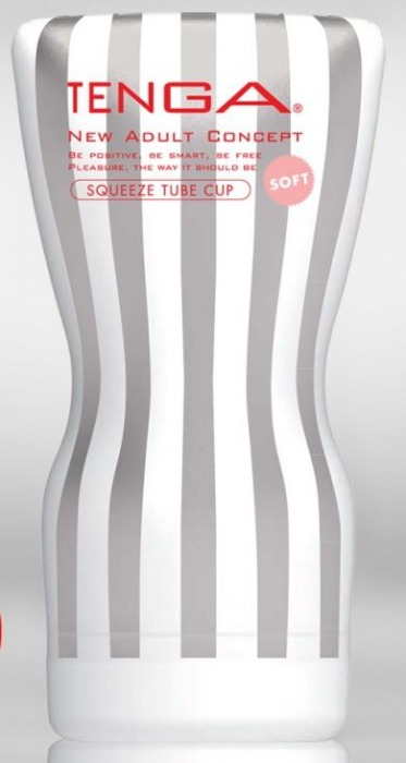 Мастурбатор TENGA Squeeze Tube Cup Soft - Tenga - в Красноярске купить с доставкой