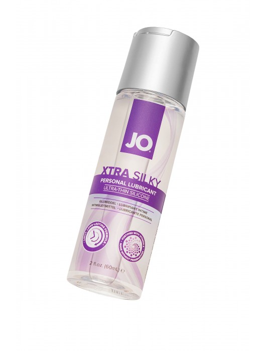 Лубрикант на силиконовой основе JO Xtra Silky - 60 мл. - System JO - купить с доставкой в Красноярске