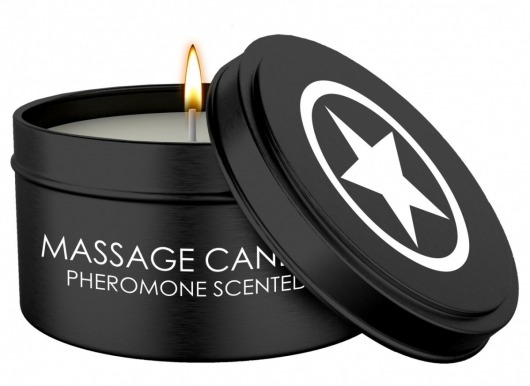 Массажная свеча с феромонами Massage Candle Pheromone Scented - Shots Media BV - купить с доставкой в Красноярске