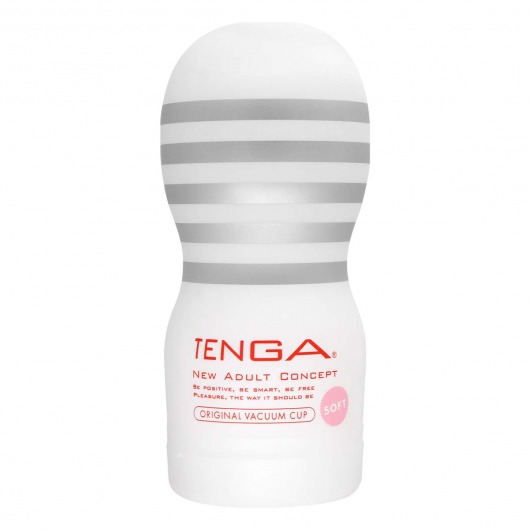 Мастурбатор TENGA Original Vacuum Cup Soft - Tenga - в Красноярске купить с доставкой