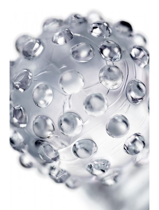 Прозрачная рельефная насадка на палец Ricol - 8 см. - A-toys