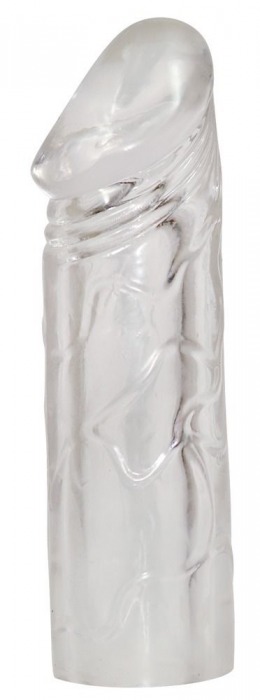 Удлиняющая насадка на пенис Mega Dick Sleeve Transparent - Orion - в Красноярске купить с доставкой