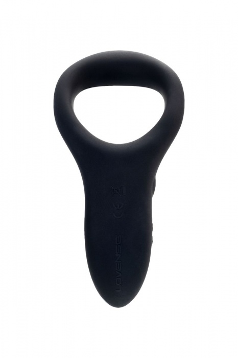 Черное эрекционное кольцо Lovense Diamo - Lovense - в Красноярске купить с доставкой