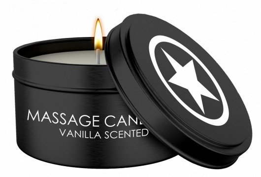 Массажная свеча с ароматом ванили Massage Candle - Shots Media BV - купить с доставкой в Красноярске