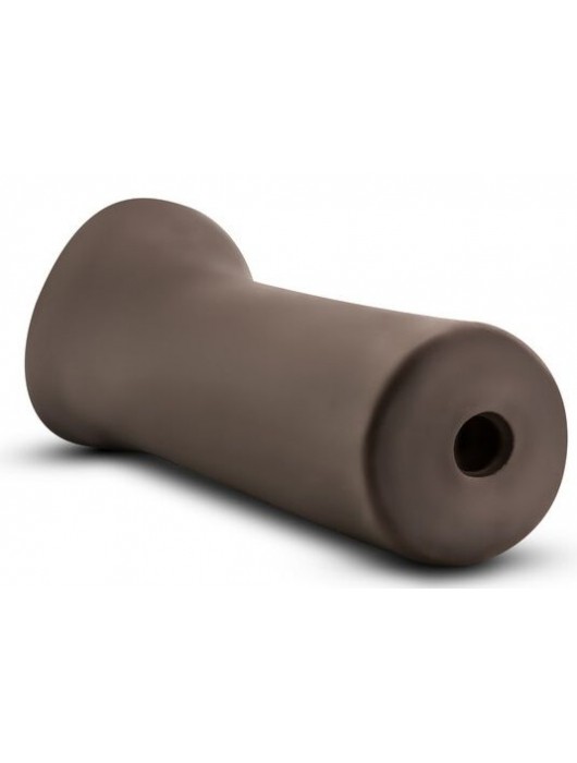 Коричневый мастурбатор-ротик Naughty Nicole - Blush Novelties - в Красноярске купить с доставкой