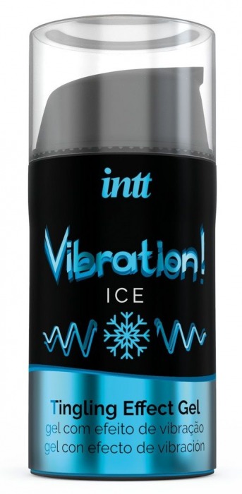 Жидкий интимный гель с эффектом вибрации Vibration! Ice - 15 мл. - INTT - купить с доставкой в Красноярске