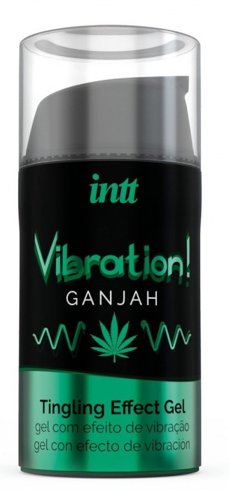 Жидкий интимный гель с эффектом вибрации Vibration! Ganjah - 15 мл. - INTT - купить с доставкой в Красноярске