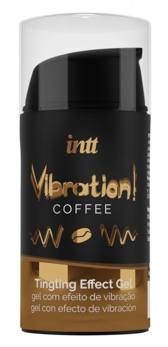 Жидкий интимный гель с эффектом вибрации Vibration! Coffee - 15 мл. - INTT - купить с доставкой в Красноярске