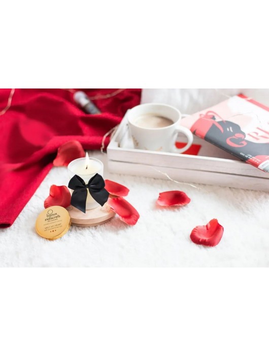 Массажная свеча Melt My Heart с ароматом карамели - 70 мл. - Bijoux Indiscrets - купить с доставкой в Красноярске