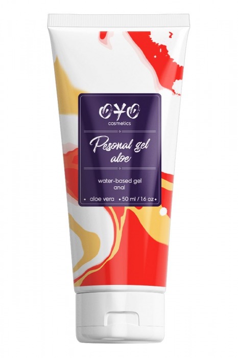 Анальная смазка на водной основе OYO Personal Gel Aloe - 50 мл. - OYO - купить с доставкой в Красноярске