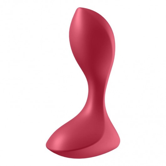 Красный вибромассажёр простаты Satisfyer Backdoor Lover - 14 см. - Satisfyer - в Красноярске купить с доставкой
