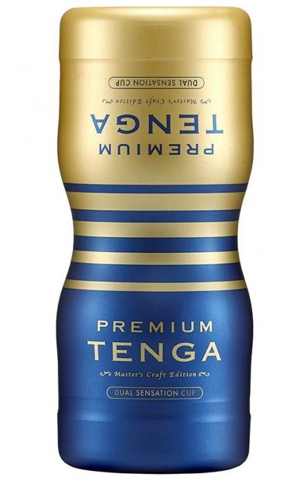 Мастурбатор TENGA Premium Dual Sensation Cup - Tenga - в Красноярске купить с доставкой