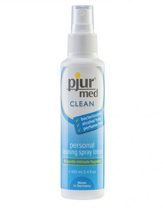 Гигиенический спрей pjur MED Clean Spray - 100 мл. - Pjur - купить с доставкой в Красноярске