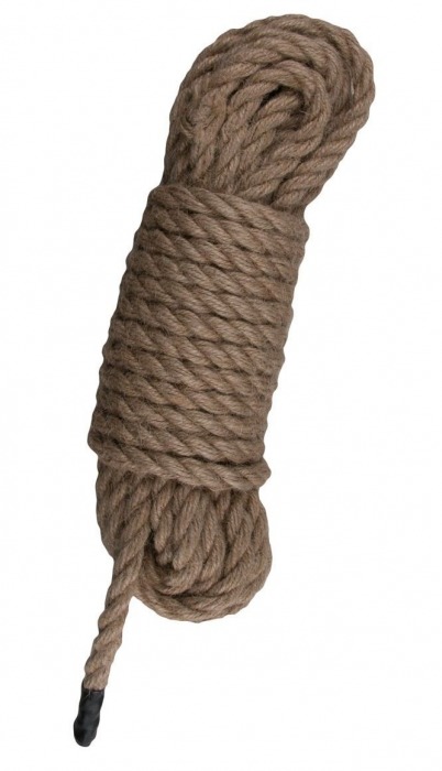 Пеньковая веревка для связывания Hemp Rope - 5 м. - Easy toys - купить с доставкой в Красноярске